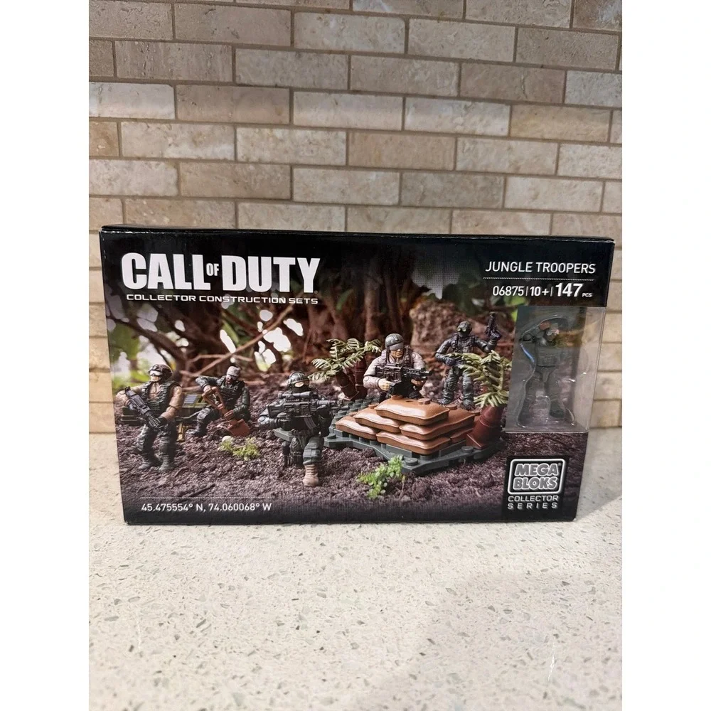 Mega Bloks Call of Duty Jungle Troopers 147 PCS Collector Construction Set NEW
